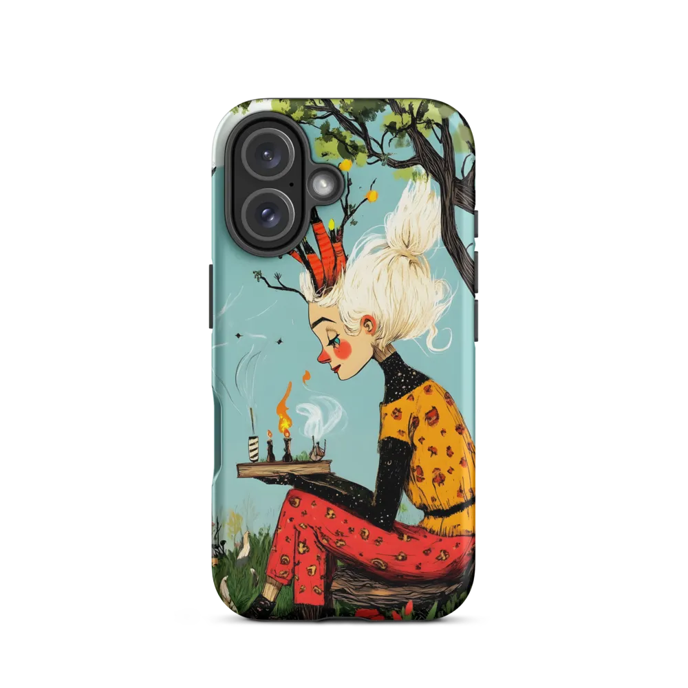 Whimsical Nature Girl | Phone Case