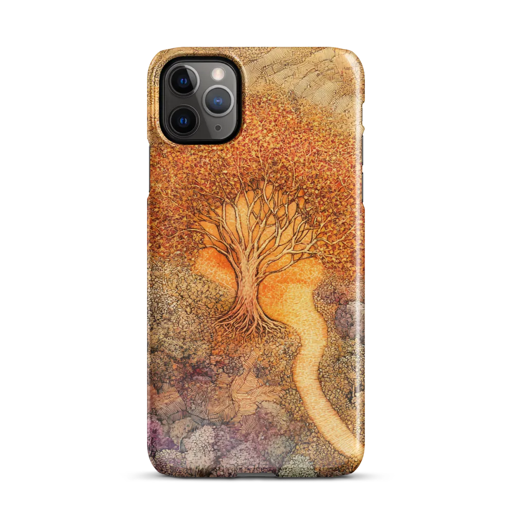 Pathway of Autumn Splendor | Phone Case |  11 Pro Max | Snap Case | Glossy