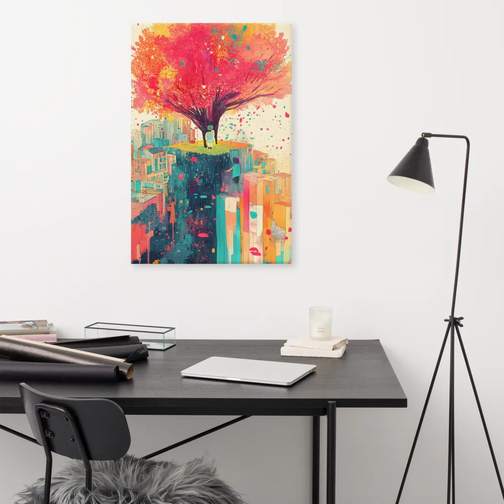 Whispers of Urban Dreams | Canvas | 24″×36″
