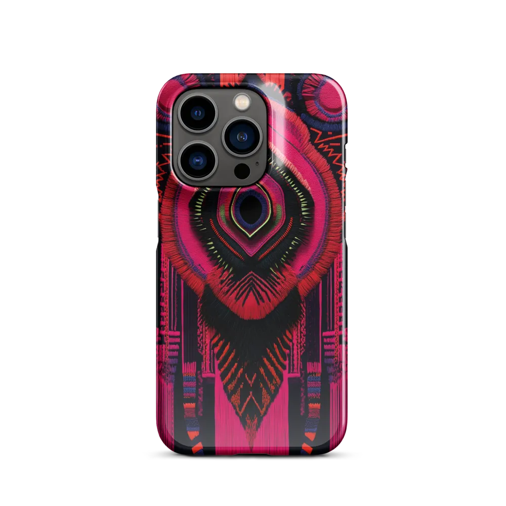 Neon Medallion — Central Weave