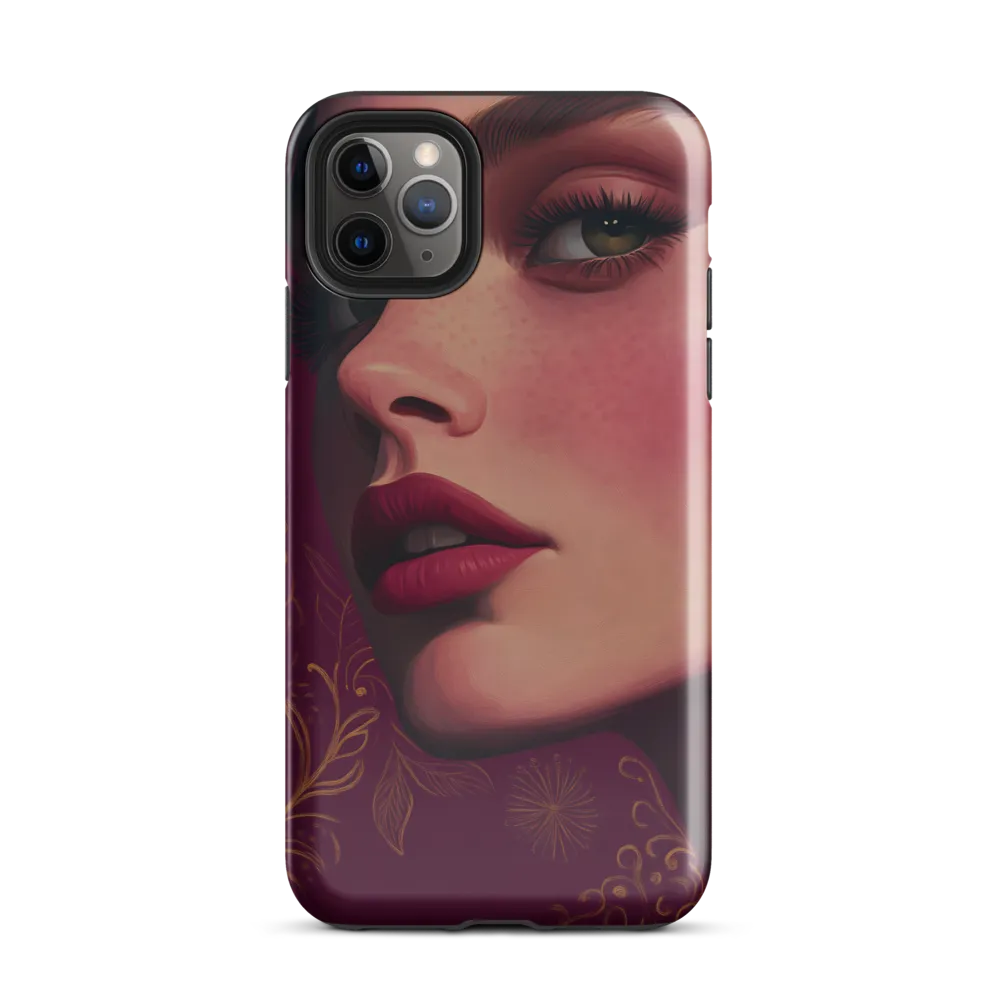 Portrait of Serene Beauty | Phone Case |  11 Pro Max | Tough Case | Glossy