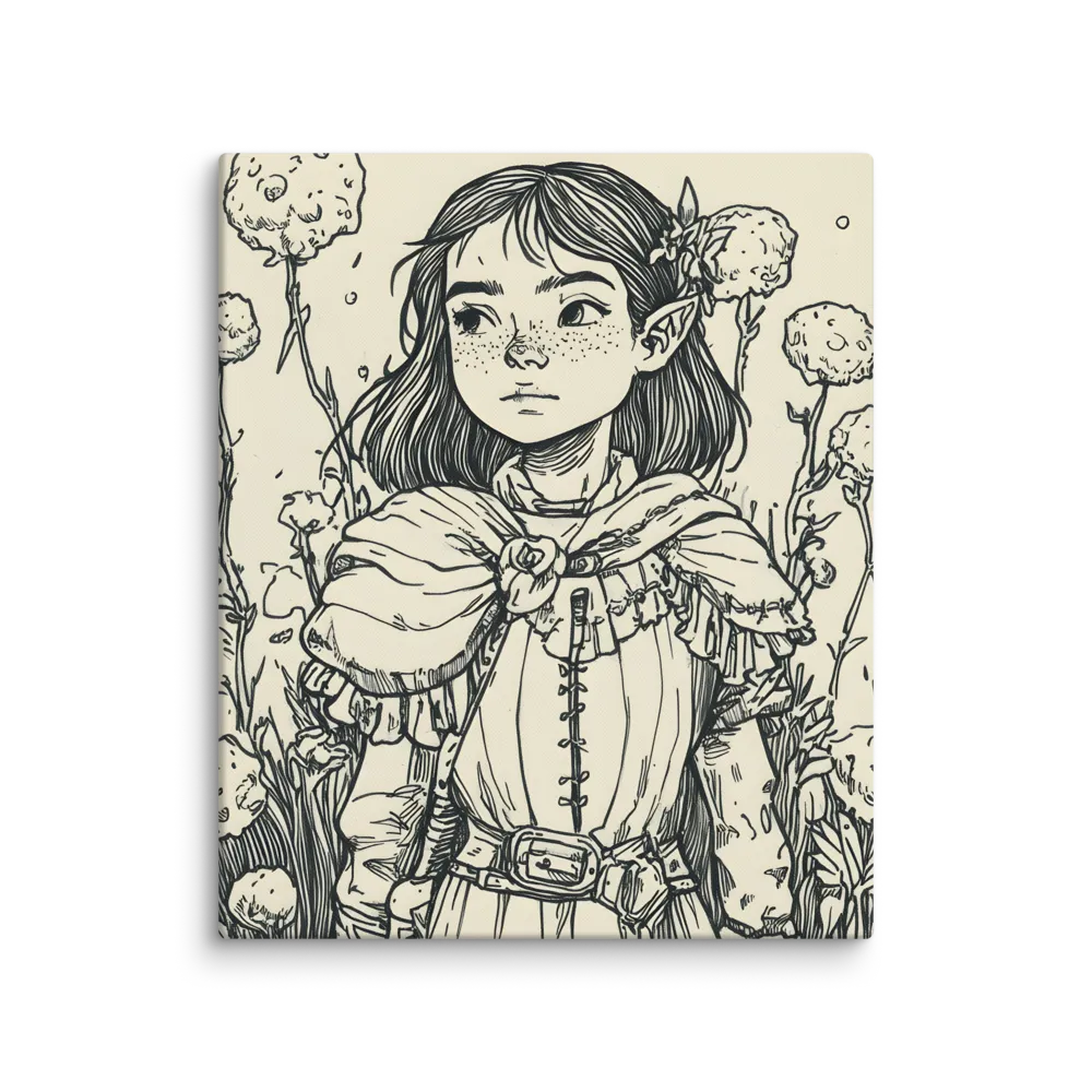 A Young Guardian of Nature | Canvas | 20″×24″