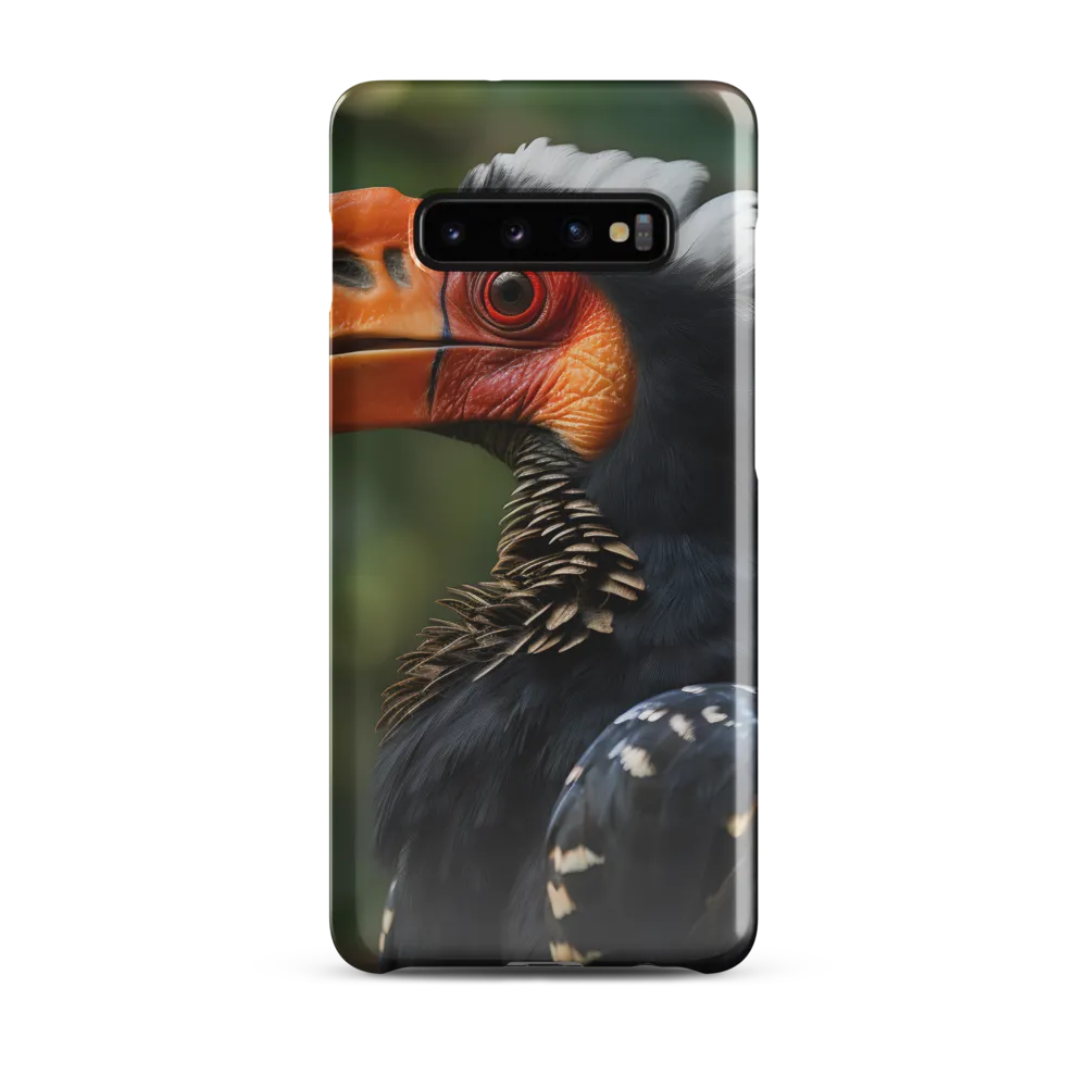 Majesty of the Hornbill | Phone Case |  S10 Plus | Snap Case | Glossy