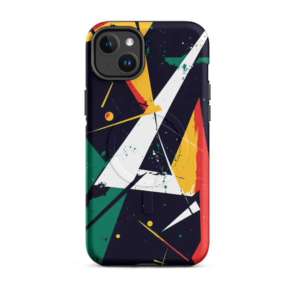 Dynamic Geometries | Phone Case |  14 Plus | MagSafe® Tough Case | Matte