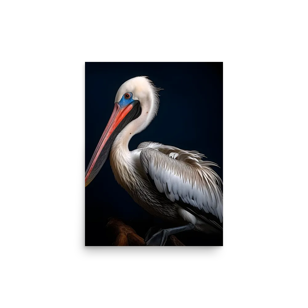 Majestic Pelican Portrait