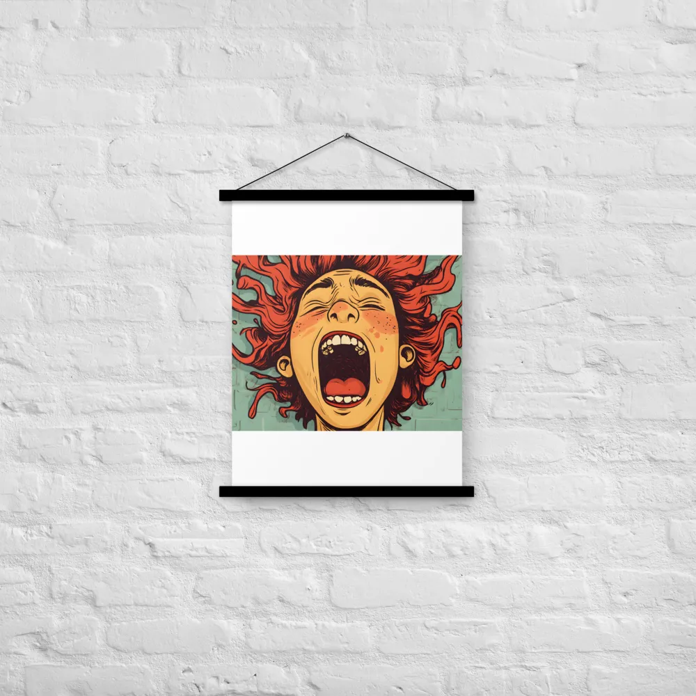 Fury Unleashed | Poster With Black Wood Hanger | 18″×24″