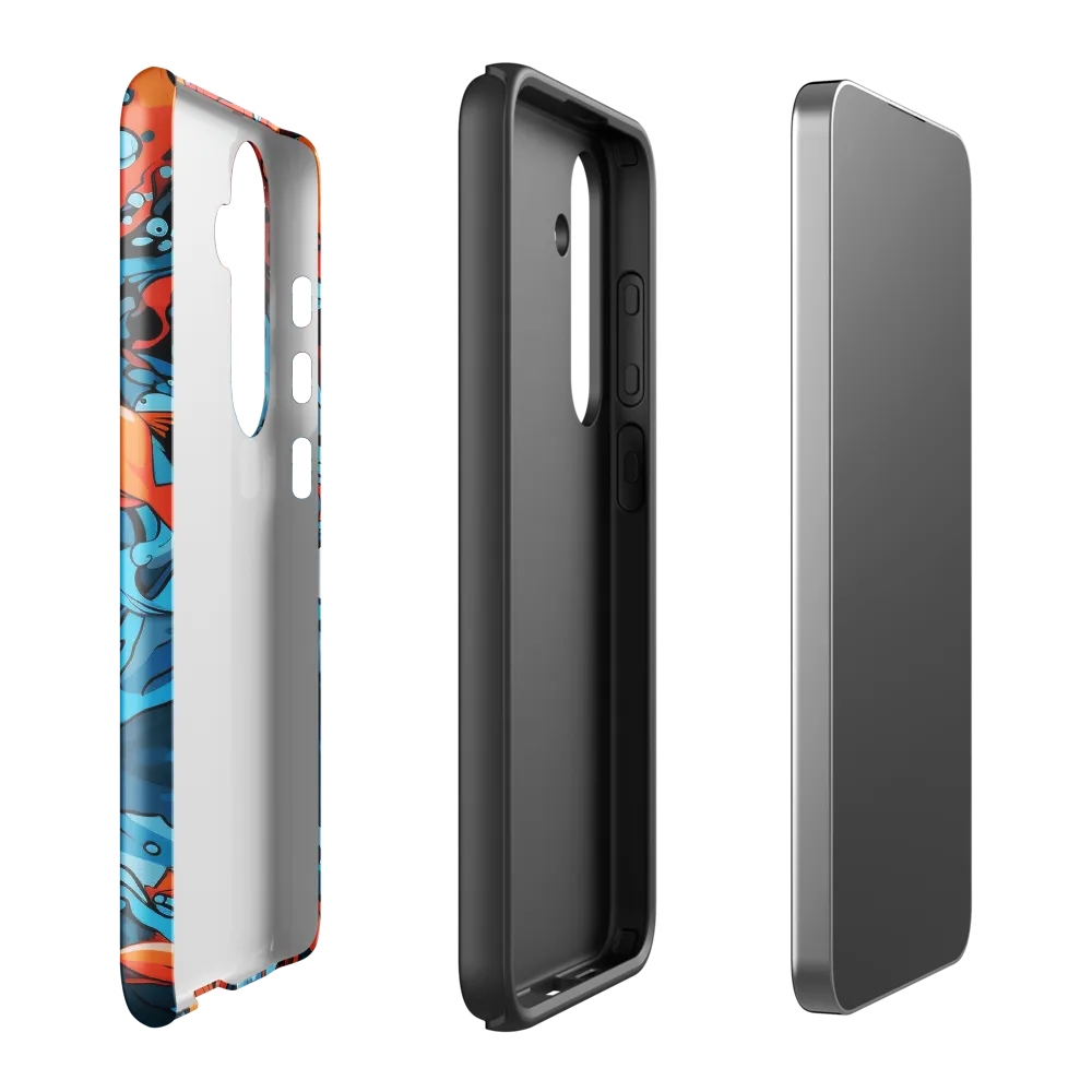 Fluid Harmony: Ocean and Flames