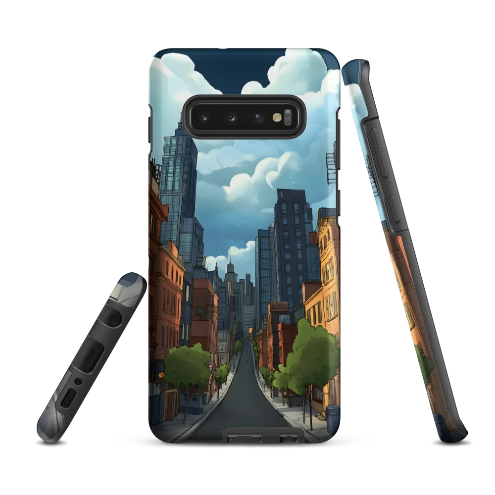 Urban Serenity: A Digital Cityscape