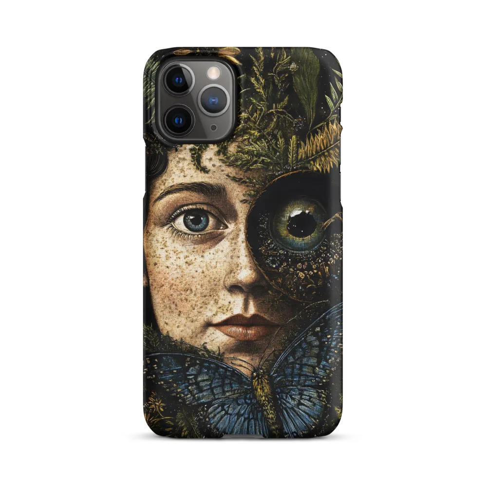 Nature's Embrace: A Surreal Portrait | Phone Case |  11 Pro | Snap Case | Matte
