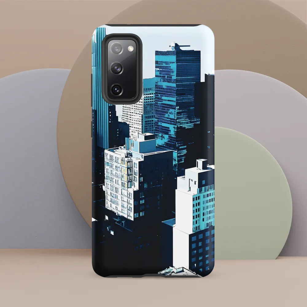 Urban Serenity: A Minimalist Cityscape