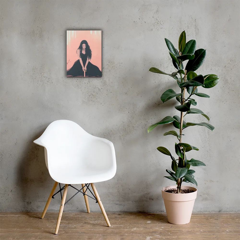 The Guardian of Solitude | Canvas | 12″×16″