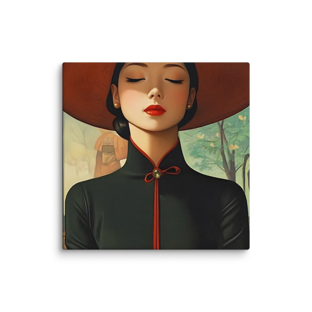 Elegance in Tranquility | Canvas | 30″×30″