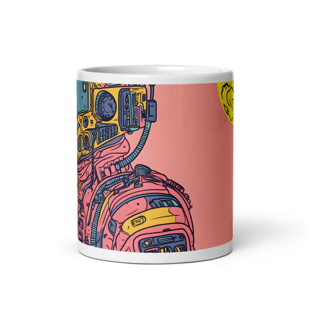 Exploration Beyond: A Digital Astronaut | Mugs | Multiple Sizes & Colors