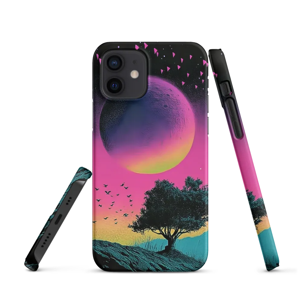 Dusk Under a Neon Moon