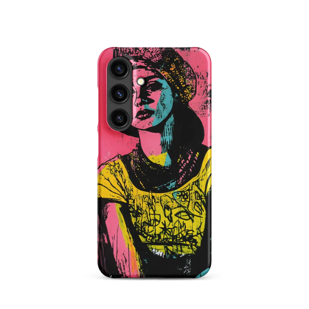 Urban Elegance: A Graffiti Portrait