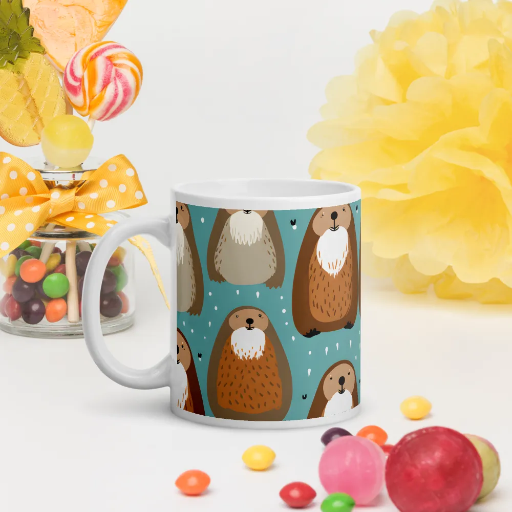 Whimsical Waters: A Celebration of Otters and Seals | Mugs | Multiple Sizes & Colors