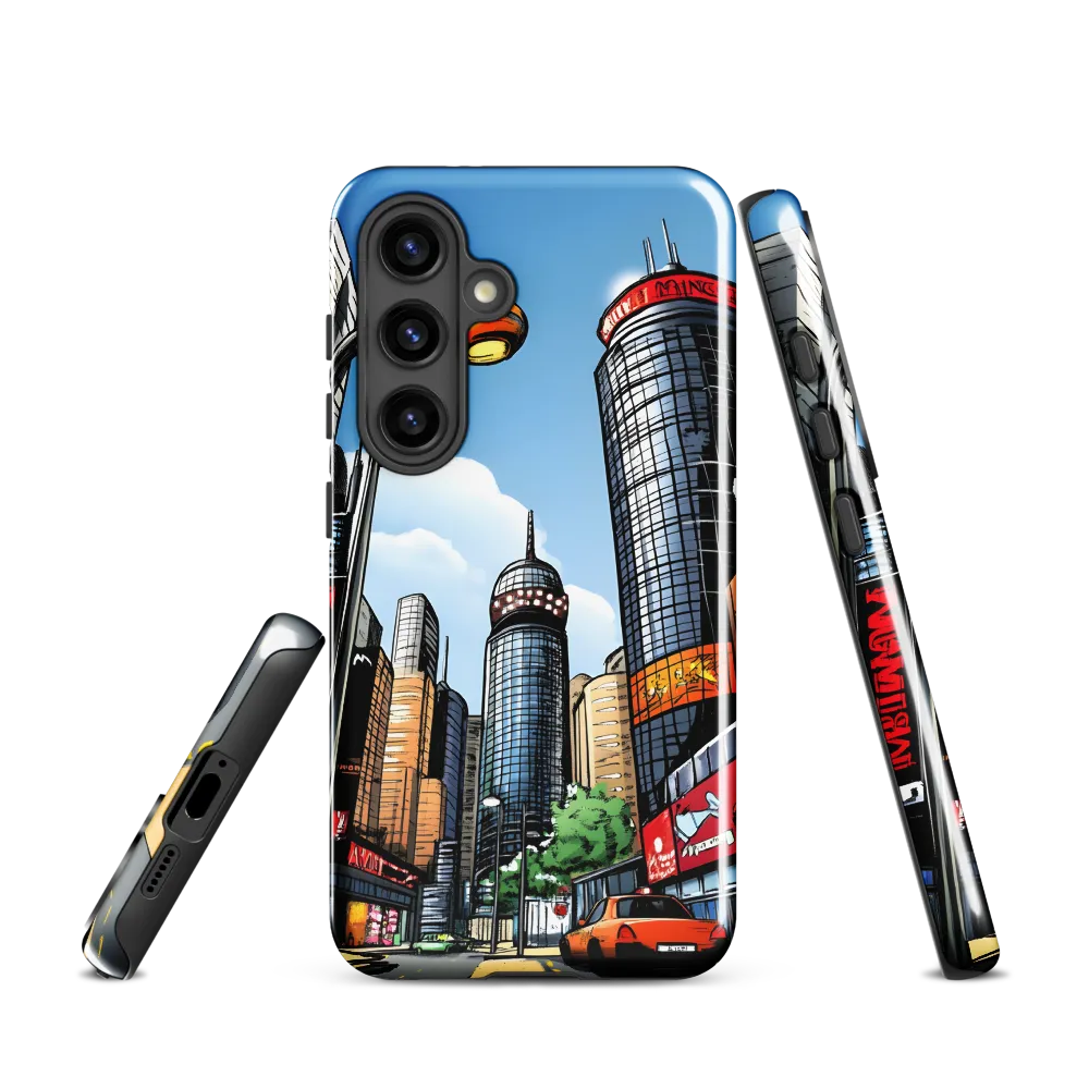 Urban Pulse: A Comic Cityscape