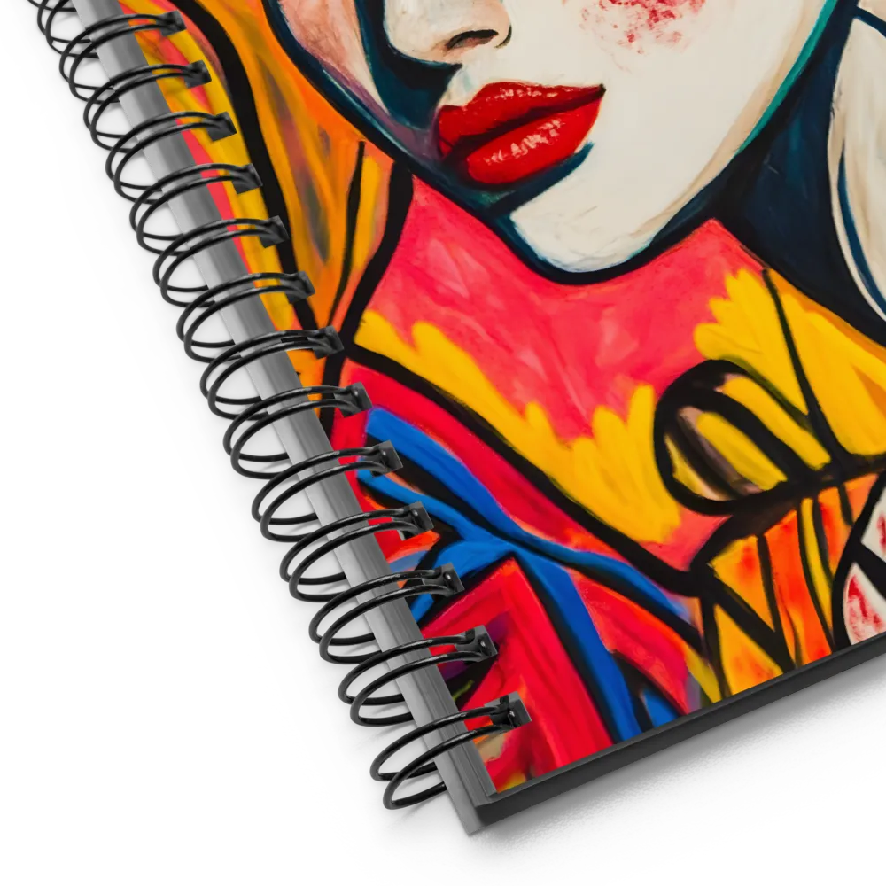 Eloquent Gaze | Spiral Notebook