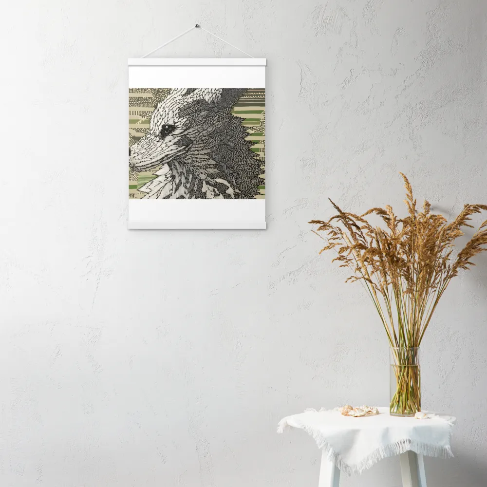 Reflections of the Forest | Poster With White Wood Hanger | 16″×20″