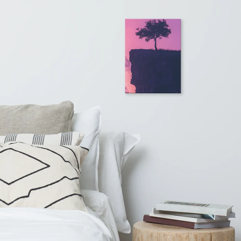 Solitude on the Edge | Canvas | 12″×16″