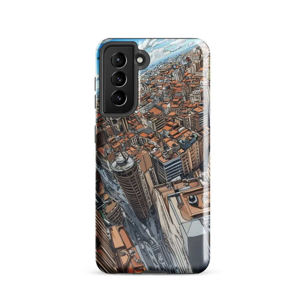 Aerial Symphony of Urban Life