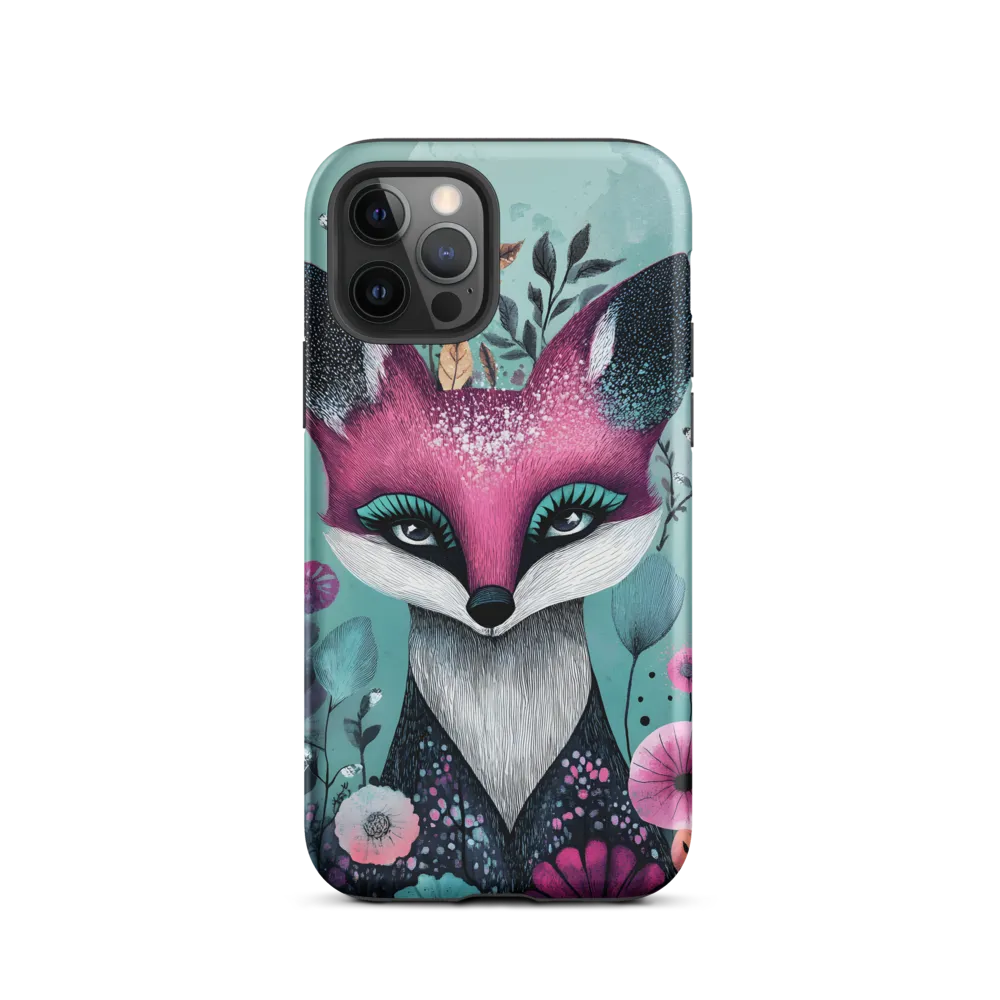 Whimsical Fox Among Blossoms