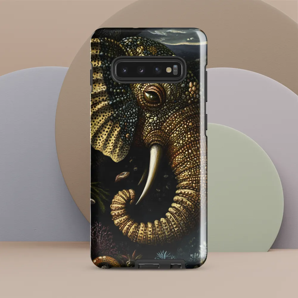 The Oceanic Elephant | Phone Case |  S10 Plus | Tough Case | Glossy