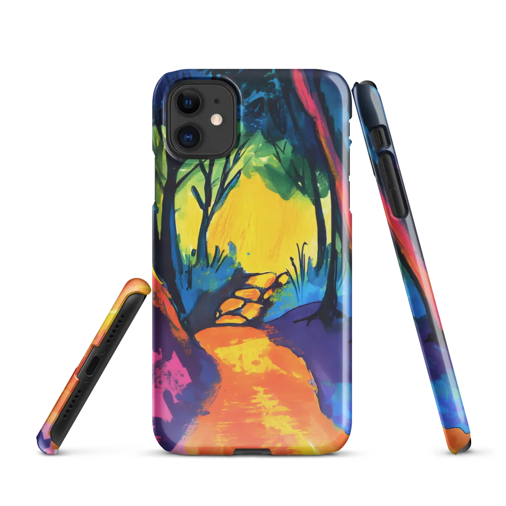Path Through a Vibrant Forest
