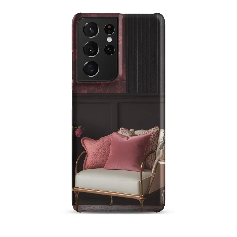 Elegance in Contrast: A Modern Interior Design | Phone Case |  S21 Ultra | Snap Case | Matte