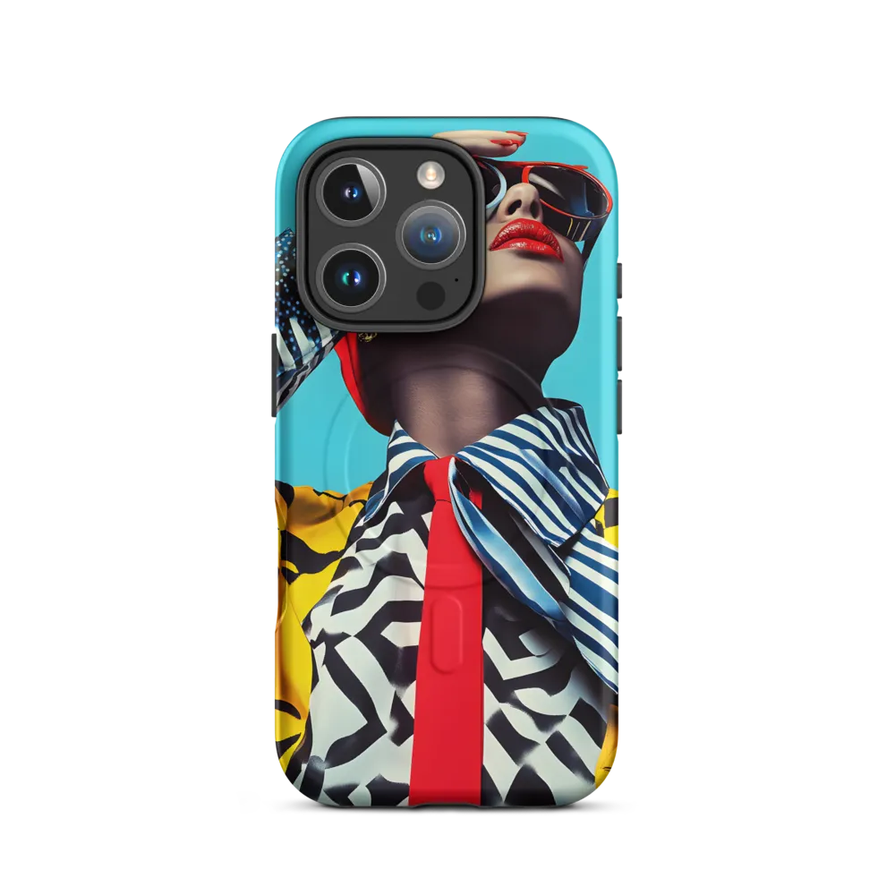 Chic Confidence in Bold Patterns