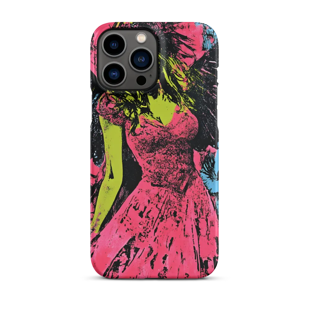 Mystical Angel in Neon Dreams