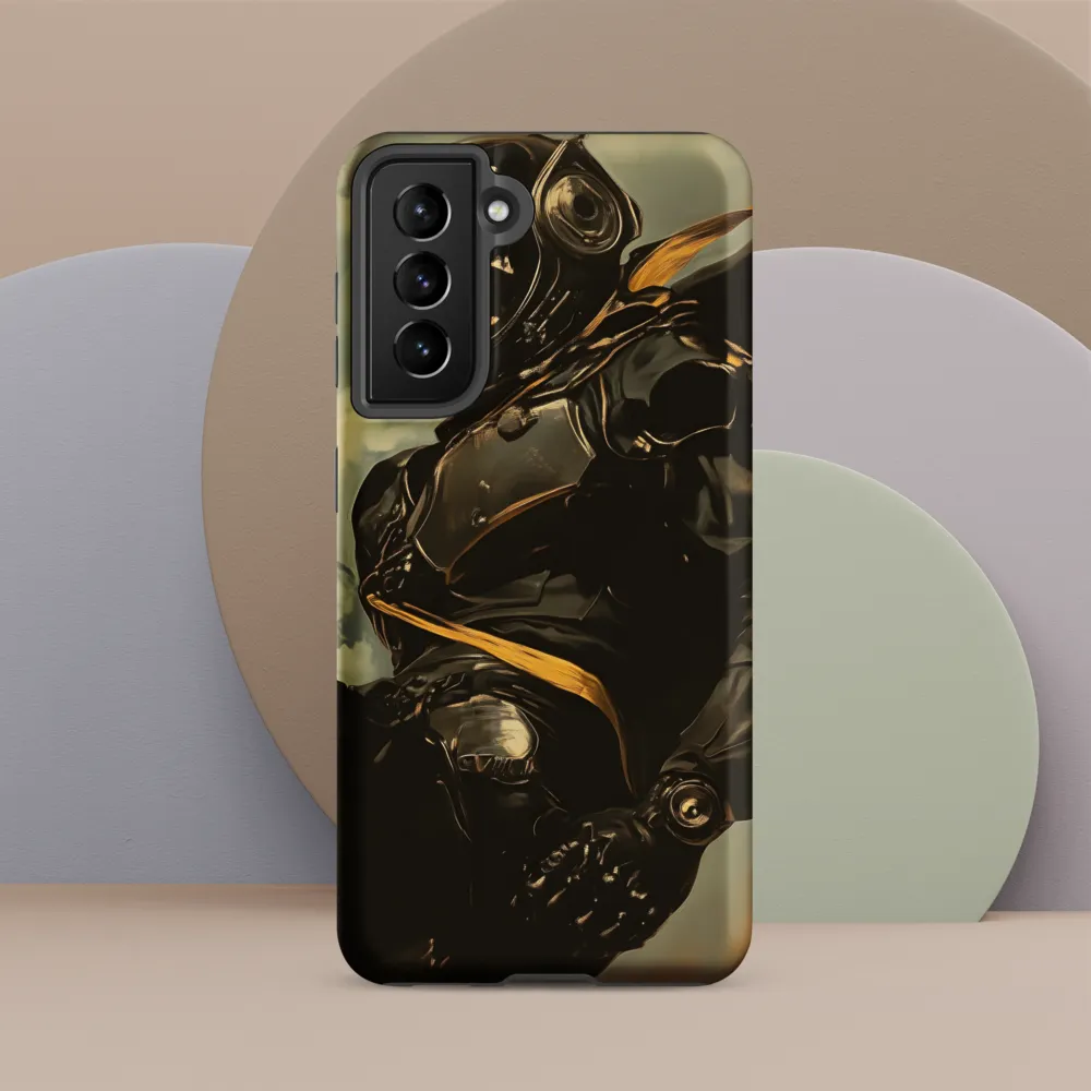 Ethereal Explorer: The Enigmatic Astronaut | Phone Case |  S21 | Tough Case | Matte