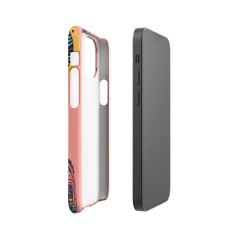 Exploration Beyond: A Digital Astronaut | Phone Case |  13 Mini | Snap Case | Matte