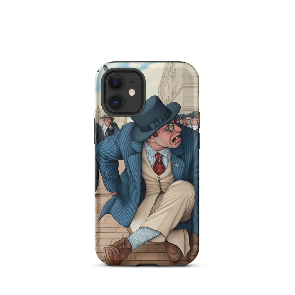 Caught in Tension | Phone Case |  12 mini | Tough Case | Matte