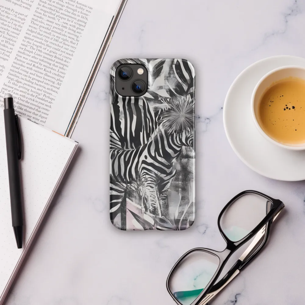 Zebra in the Jungle of Illusions | Phone Case |  14 Plus | Snap Case | Glossy