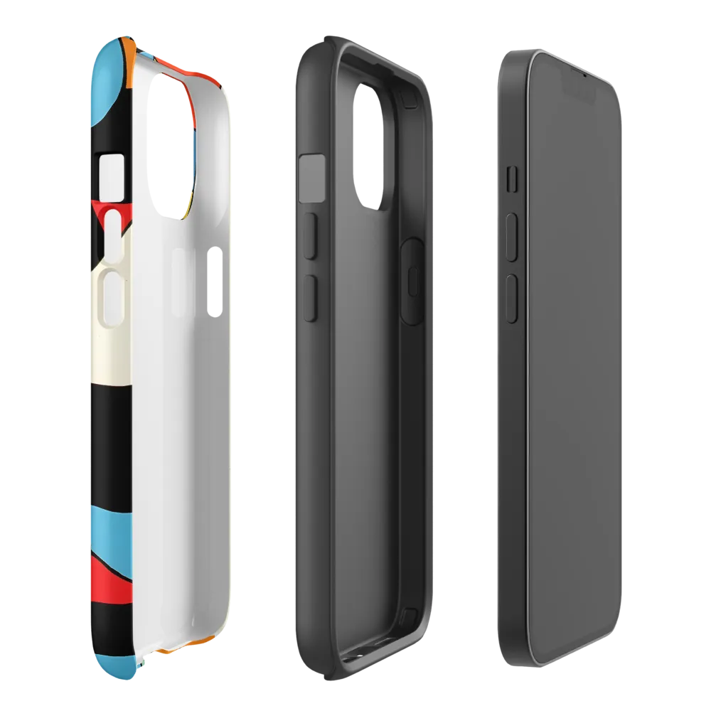 The Play of Shapes | Phone Case |  14 | Tough Case | Matte