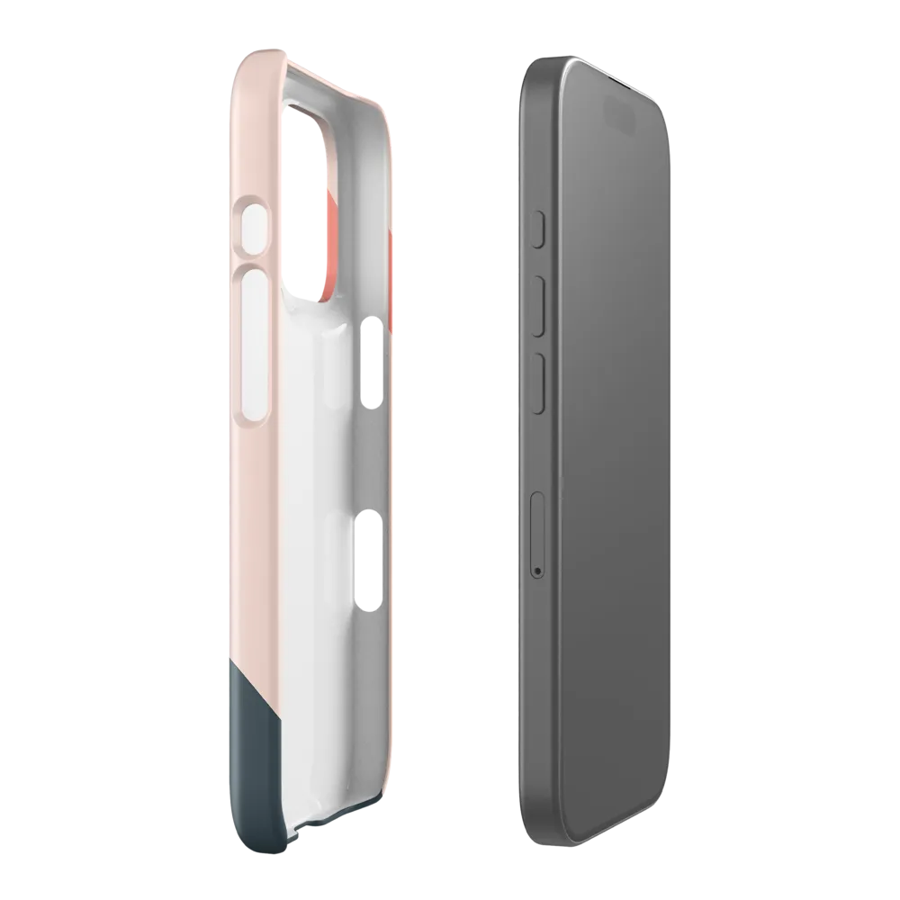 Contemplative Portrait in Minimalism | Phone Case |  16 Pro | Snap Case | Glossy