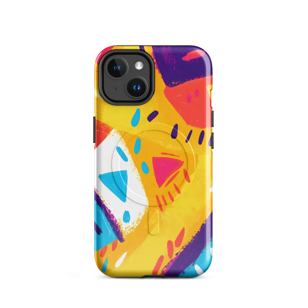 Playful Geometries | Phone Case |  14 | MagSafe® Tough Case | Glossy