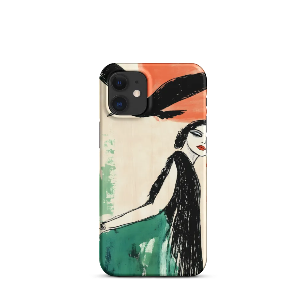 Elegance in Flight | Phone Case |  12 Mini | Snap Case | Matte