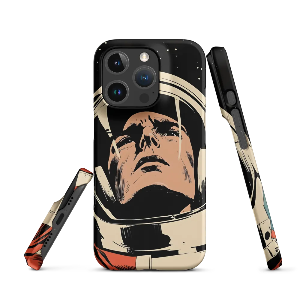 Gaze of the Astronaut | Phone Case |  16 Pro | Snap Case | Matte