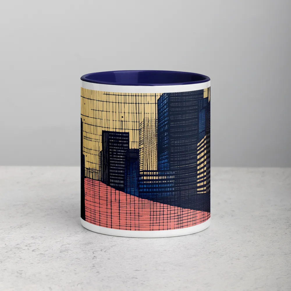 Urban Echoes: A Minimalist Cityscape
