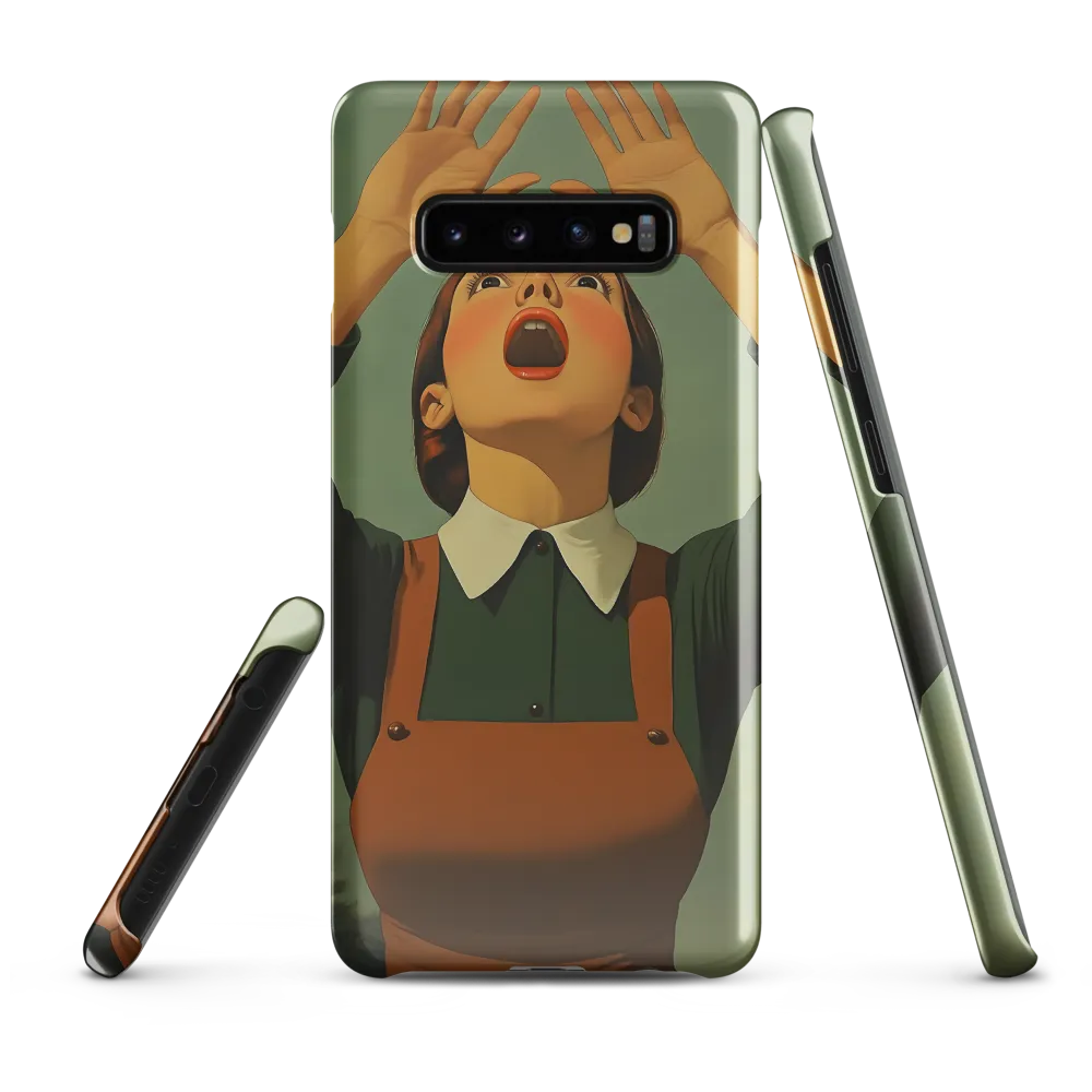 The Cry of Despair | Phone Case |  S10 Plus | Snap Case | Glossy