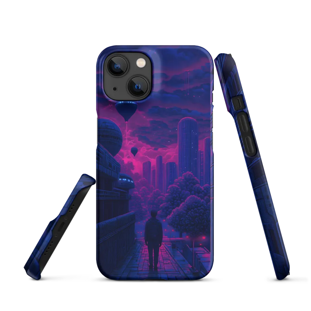 Lost in a Technological Dreamscape | Phone Case |  14 | Snap Case | Matte