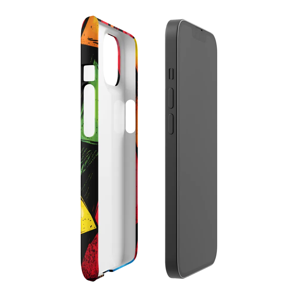 Vibrant Triangles in Abstract Harmony