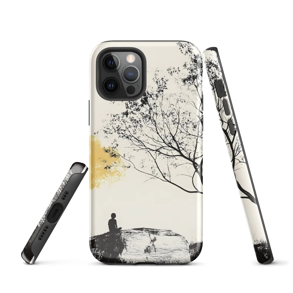 Whispers of Solitude | Phone Case |  12 Pro | Tough Case | Glossy
