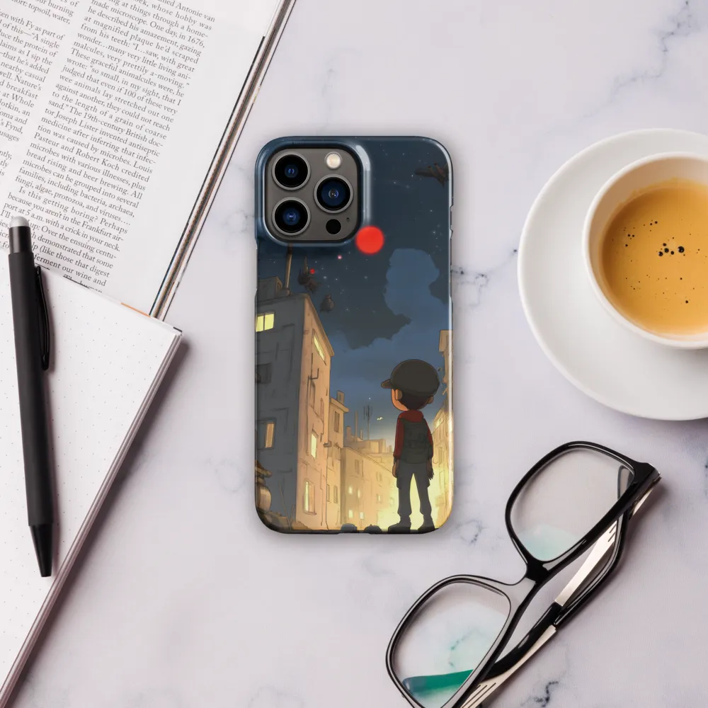Gaze Towards Tomorrow | Phone Case |  13 Pro Max | Snap Case | Glossy
