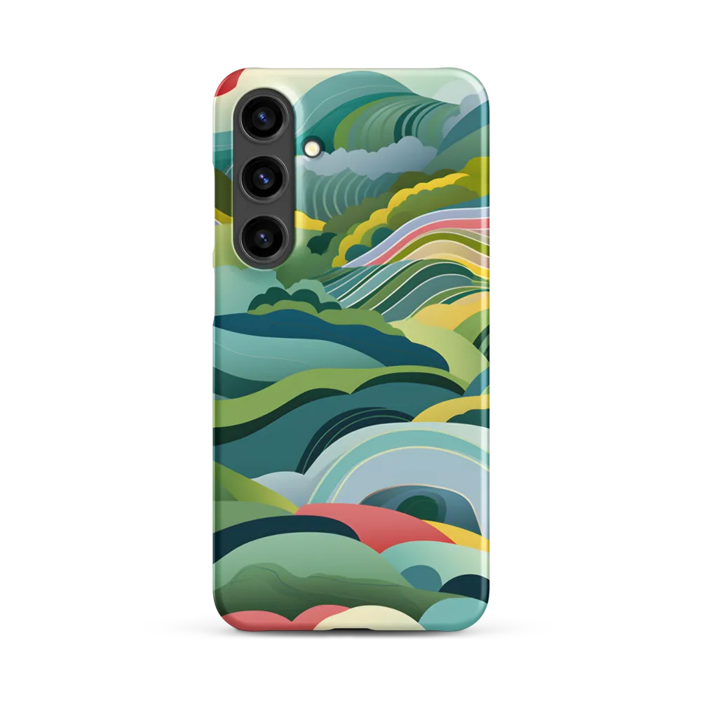 Waves of Serenity | Phone Case |  S24 Plus | Snap Case | Matte