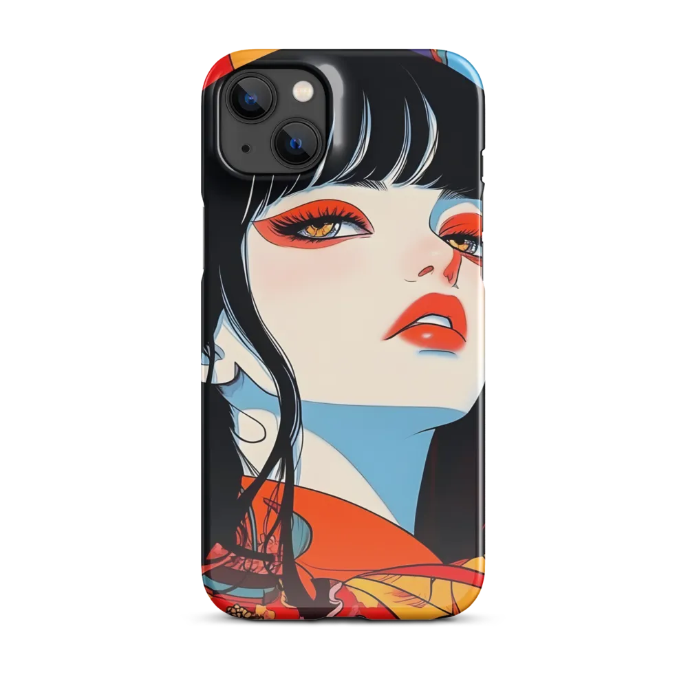 Vibrant Elegance | Phone Case |  14 Plus | Snap Case | Glossy