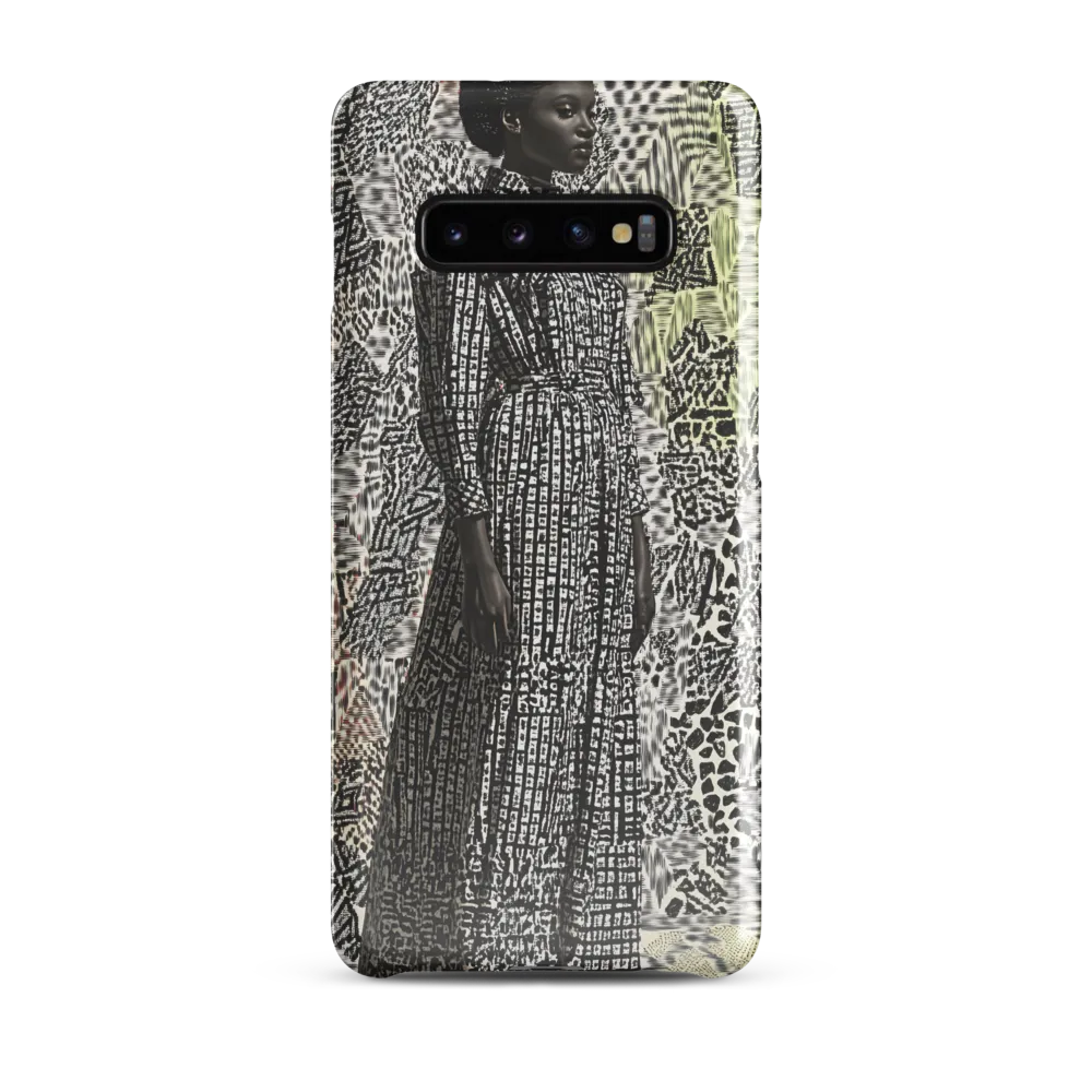 Elegance in Abstract Patterns | Phone Case |  S10 Plus | Snap Case | Glossy