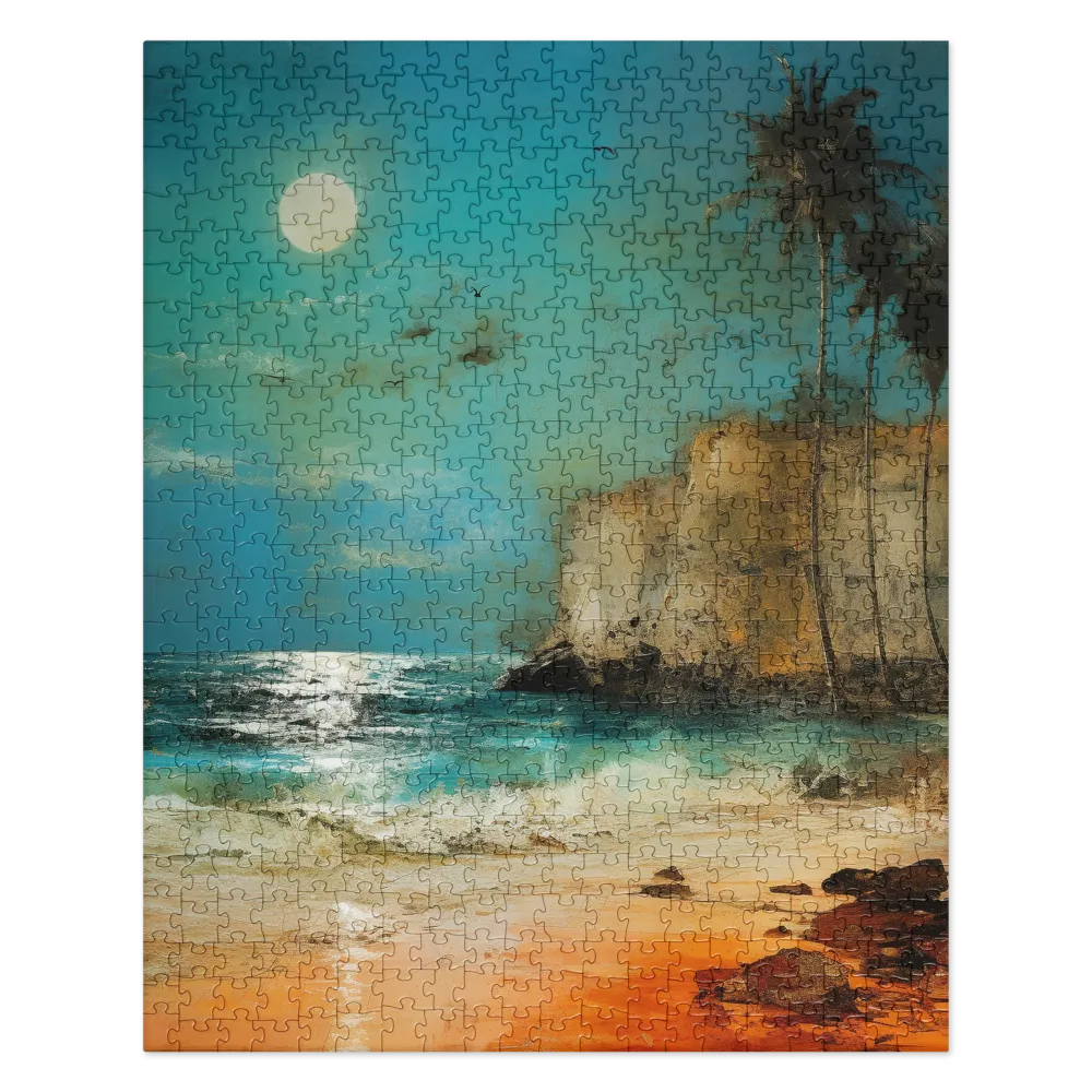 Moonlit Tranquility | Jigsaw Puzzle | 520 pieces